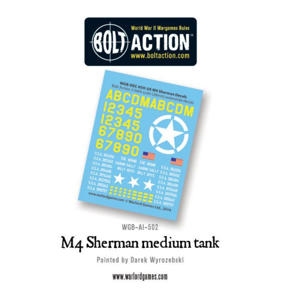 Bolt Action: M4 Sherman Medium Tank